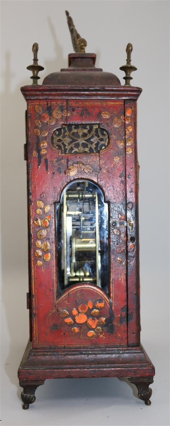 Simonn Araus, Wienn. An 18th century Viennese bracket clock, 20.5in.